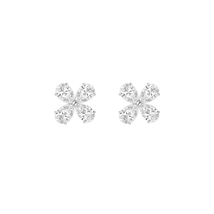 Earrings - White gold