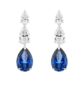 NEW Boucles d'oreilles Opéra - Argent Rhodié