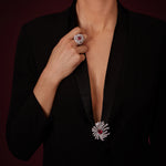NEW Broche Opéra - Argent Rhodié