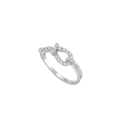 Bague - Diamants Synthétiques