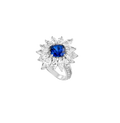 Bague Opéra - Argent Rhodié
