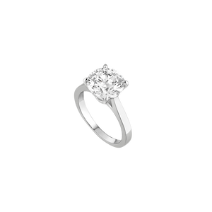 Solitaire - Argent rhodié