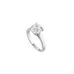 Solitaire - Argent rhodié