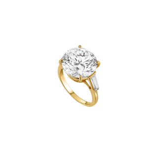 Ring - Yellow-Gold-Plated Silver
