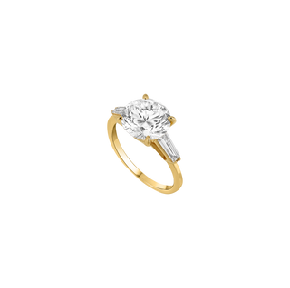 Ring - Yellow-Gold-Plated Silver