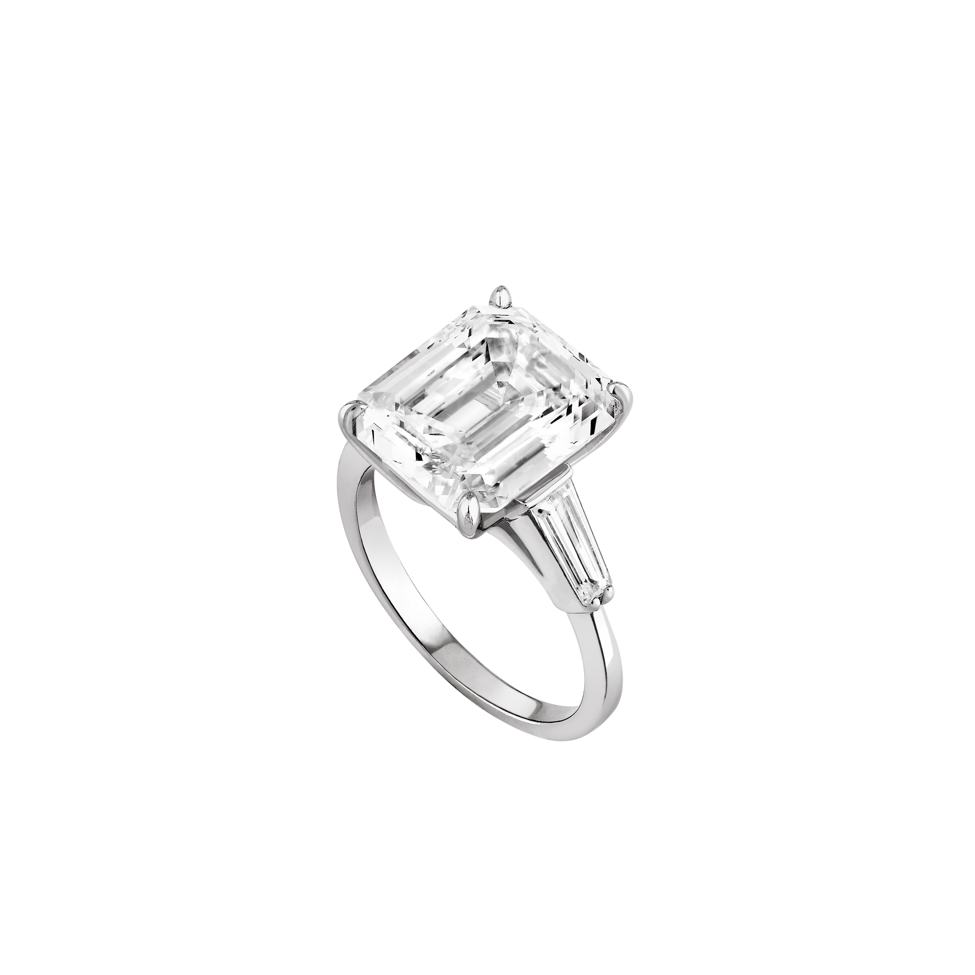 Ring - Rhodium silver