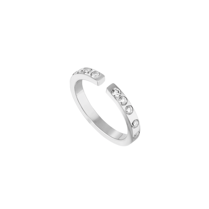 Bague Burma Fine Jewelry - Diamants Synthétiques - Or blanc