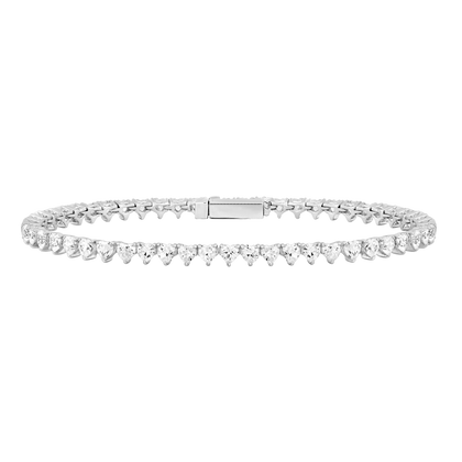 Bracelet Tennis Taille Coeur