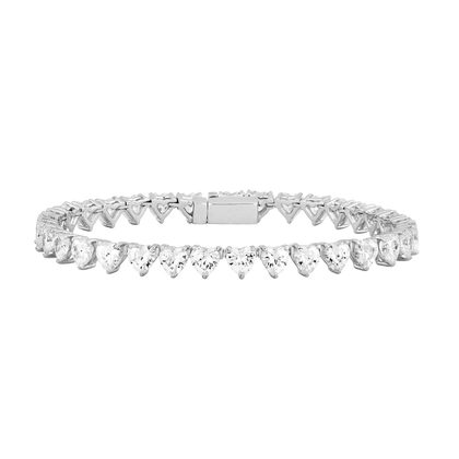 Bracelet Tennis Taille Coeur