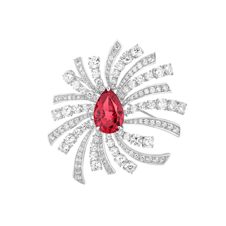 Broche Opéra - Argent Rhodié
