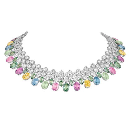  Necklace Multi Pastels