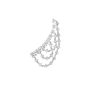 Ear cuff - Argent Rhodié