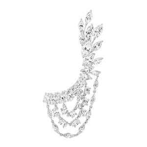 Ear cuff - Argent Rhodié