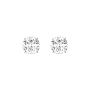 Boucles d'oreilles - Or blanc