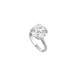 Solitaire - Argent rhodié