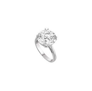 Solitaire - Argent rhodié