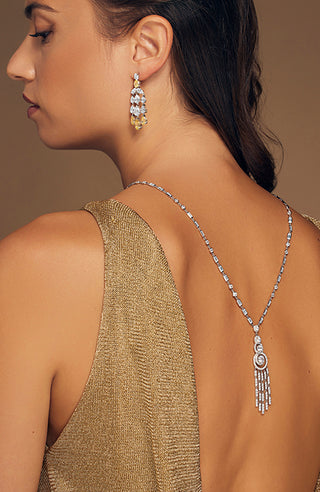 Earrings Opera  - Rhodium Silver