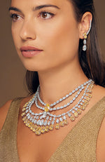 NEW Boucle d'oreille Opéra - Argent Rhodié
